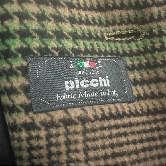 BODEN Double-Breasted Checked Coat Women’s Size 10 - Picture 11 of 16